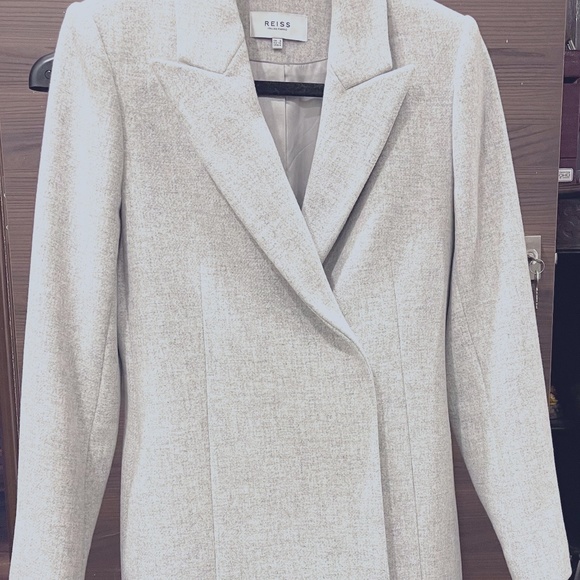 REISS Jackets & Blazers - REISS WOOL COAT Size 4 (UK 8/ USA 4)